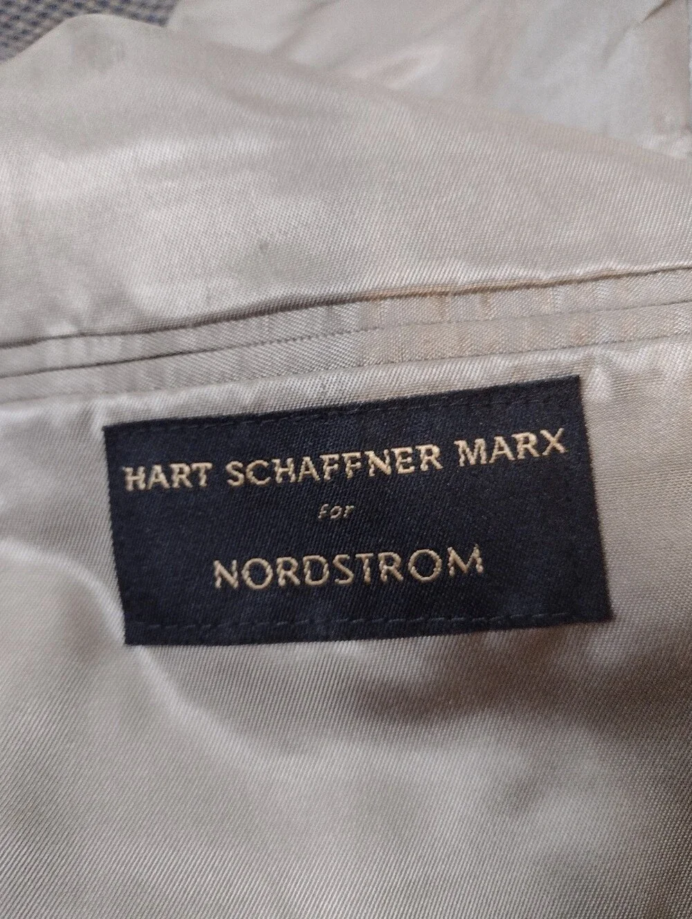 Hart Schaffner For Nordstrom Tag - Gray and Navy Men's Classic Blazer